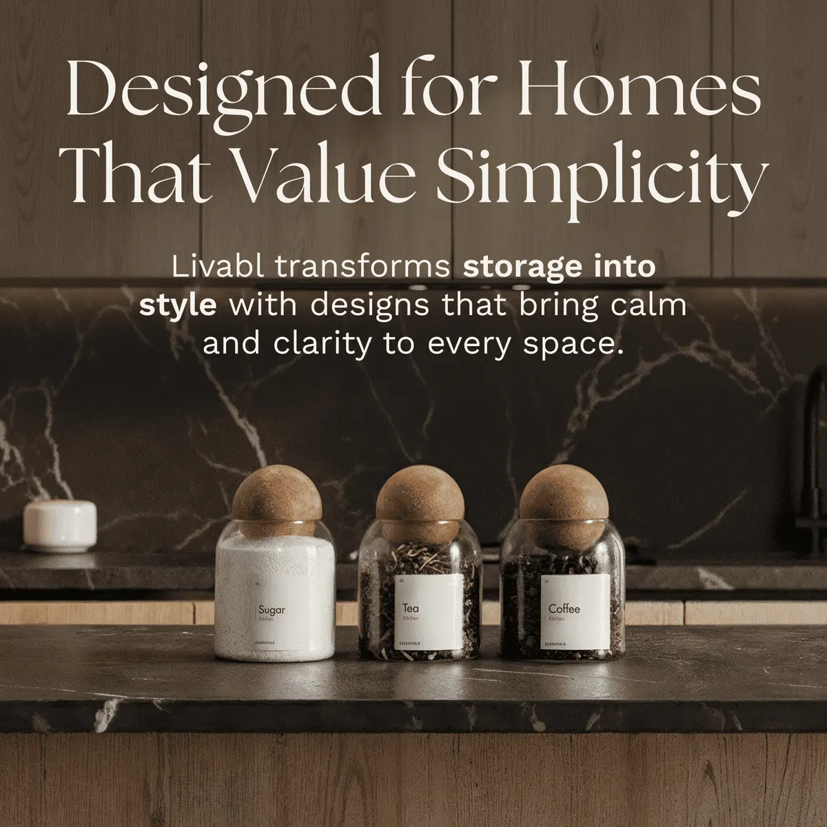 AI generated kitchen product listing image